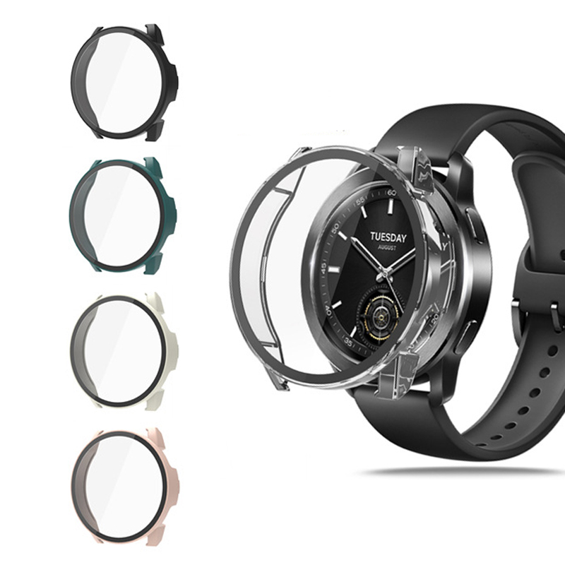 Xiaomi Smartwatch S3 Accessories - Harde Rand Shell Glas Screen Protector