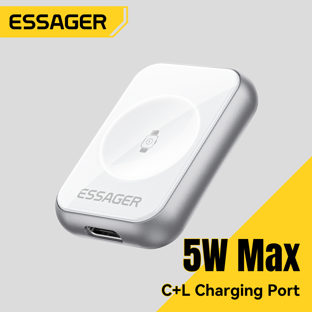 Smartwatch Ac - Essager 5W Magnetische Draadloze Oplader voor