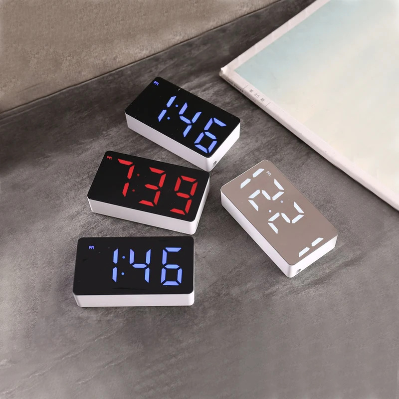 Smartwatch Faces - LED Elektronische Spiegelwekker - Slimme kleine