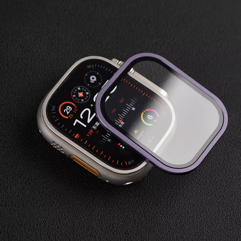 Smartwatch Watch Accessories For Women - Gehard glas voor Apple Watch Ultra
