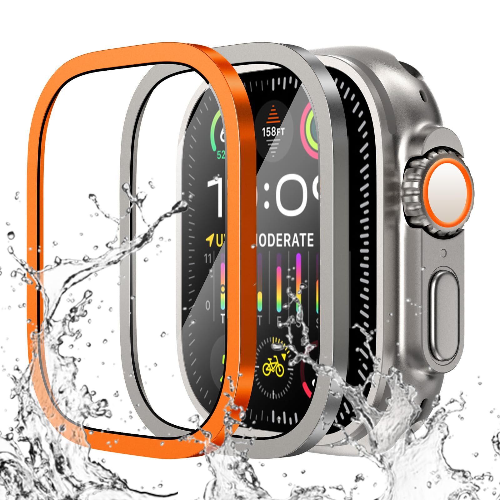 Smartwatch Watch Accessories For Women - Gehard glas voor Apple Watch Ultra
