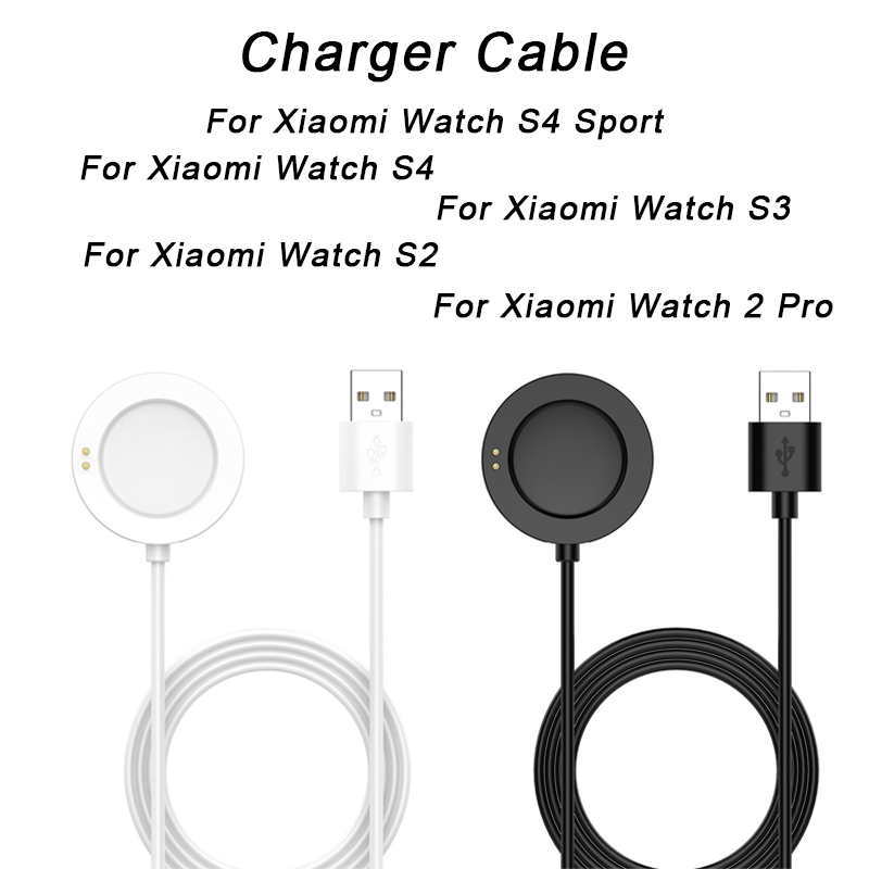 Xiaomi Smartwatch S3 Accessories - Magnetische oplader 100cm USB-kabel compatibel met