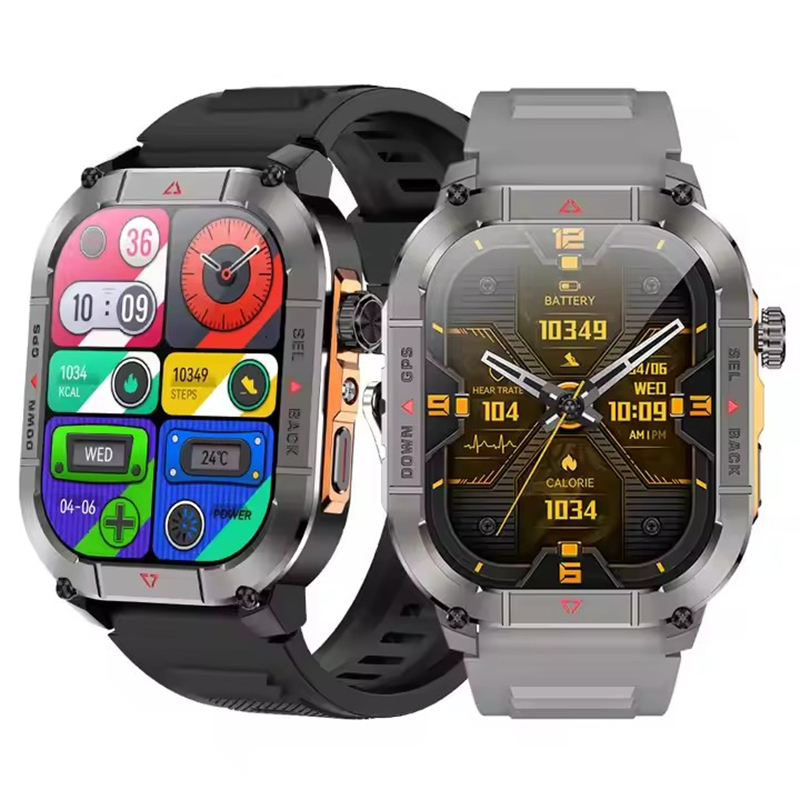 Smartwatch Touch - Nieuwe HK84 Mannen Smart Horloge AMOLED