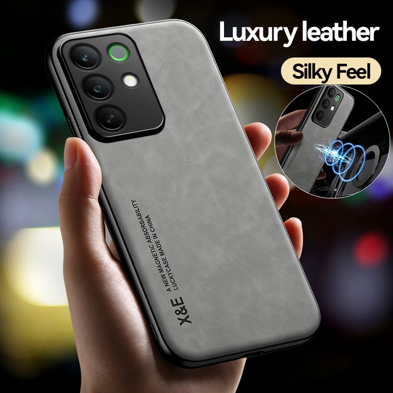 Realme C67 - Luxe lederen hoes voor OPPO Realme