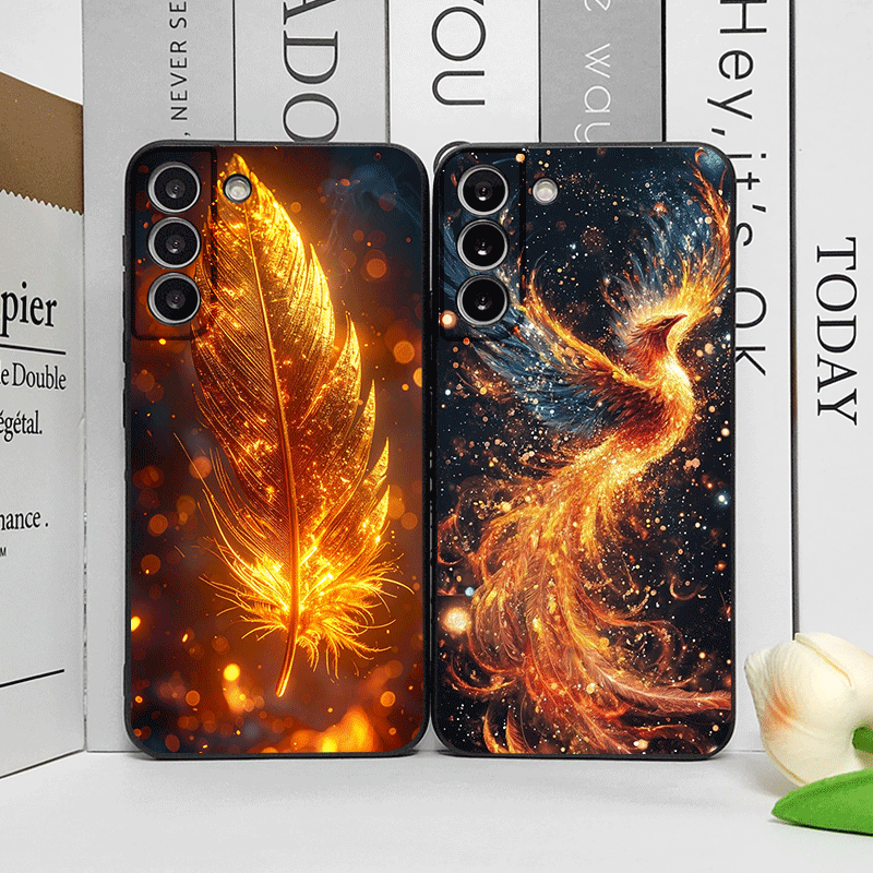 Google Pixel 9 Pro - Luxe Phoenix Vuurveer Patroon Telefoonhoesje voor