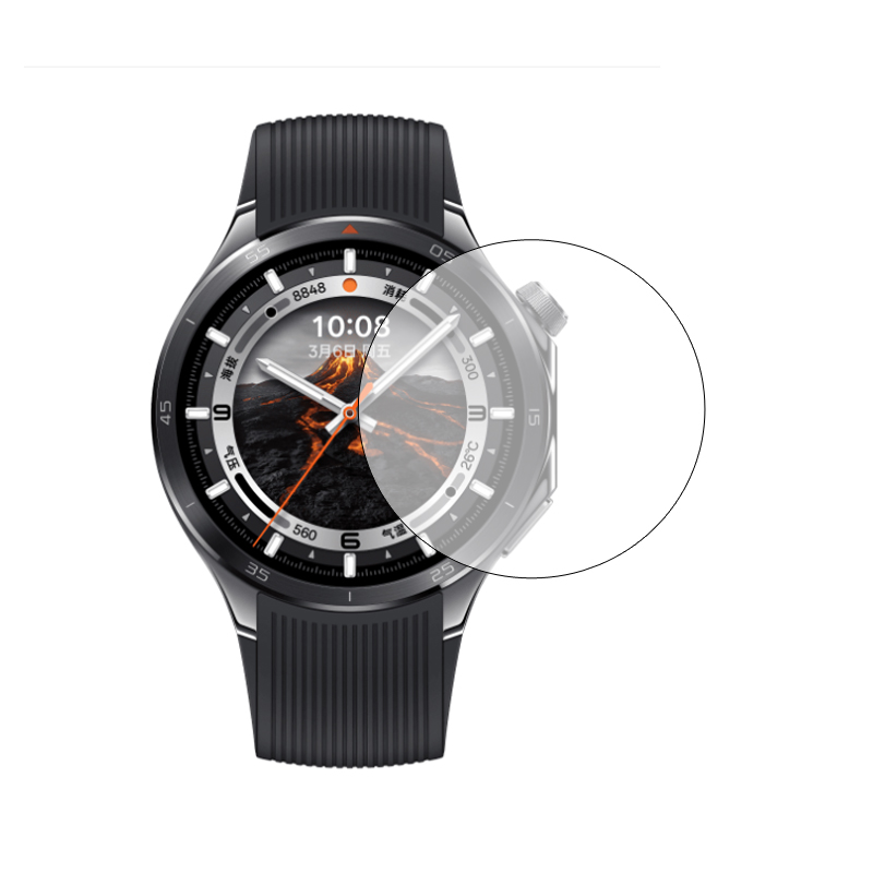 Smartwatch X2 - Smartwatch hard glas helder beschermfolie voor