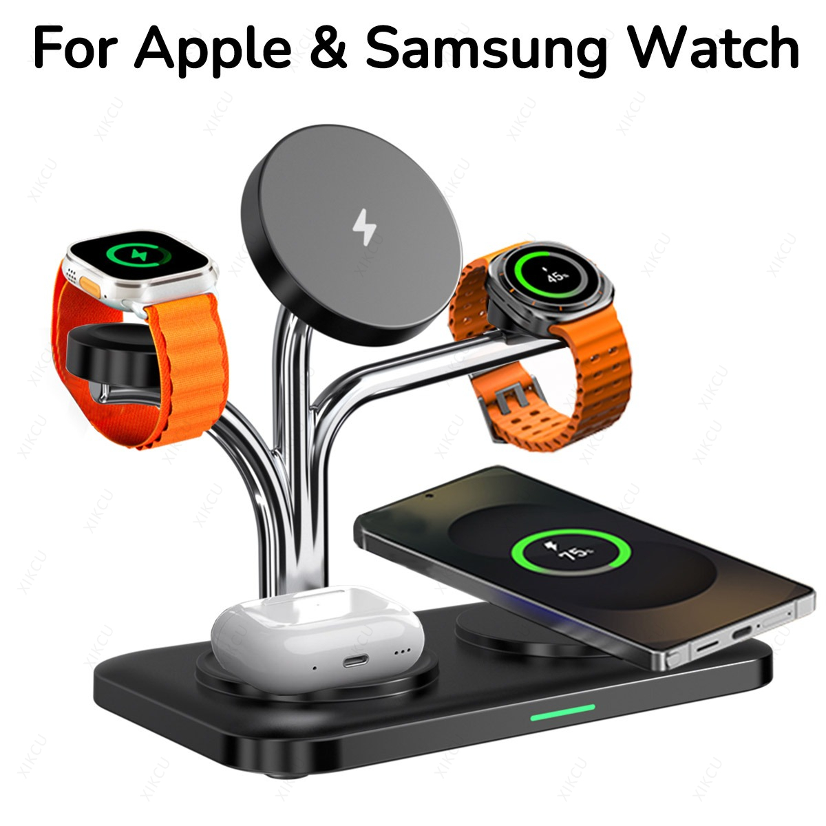 Smartwatch Ac - 5 IN 1 magnetische draadloze oplader