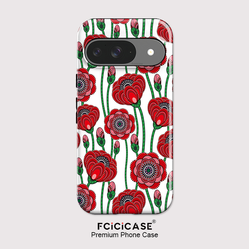 Google Pixel 9 Pro - Fcicicase Acryl Matte Telefoonhoesje voor Google