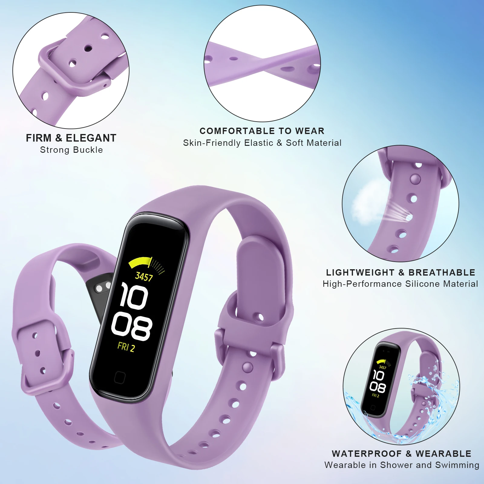 Zachte siliconen band voor Sam - Silicone Band Replacement recensie en prijs