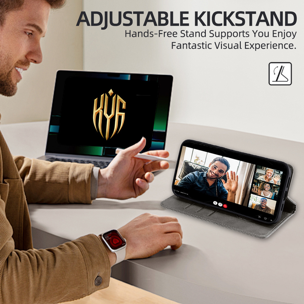 Magnetische Flip Card Stand Le - Realme C67 recensie en prijs