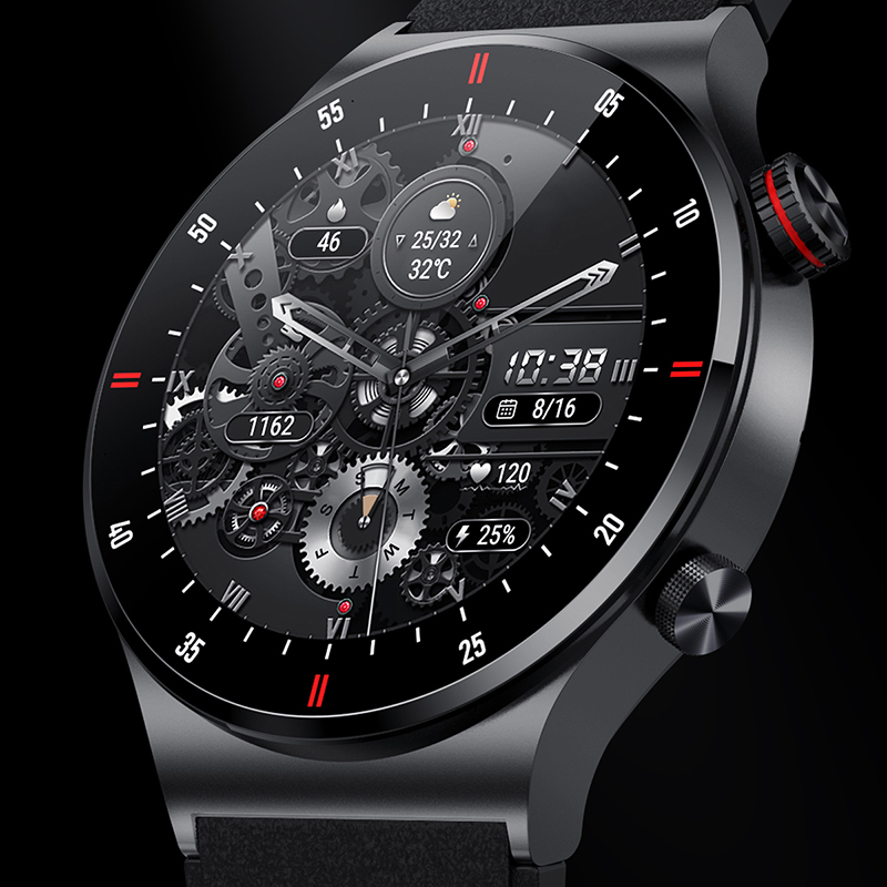 GPS ECG + PPG Bluetooth-oproep - Smartwatch Faces recensie en prijs