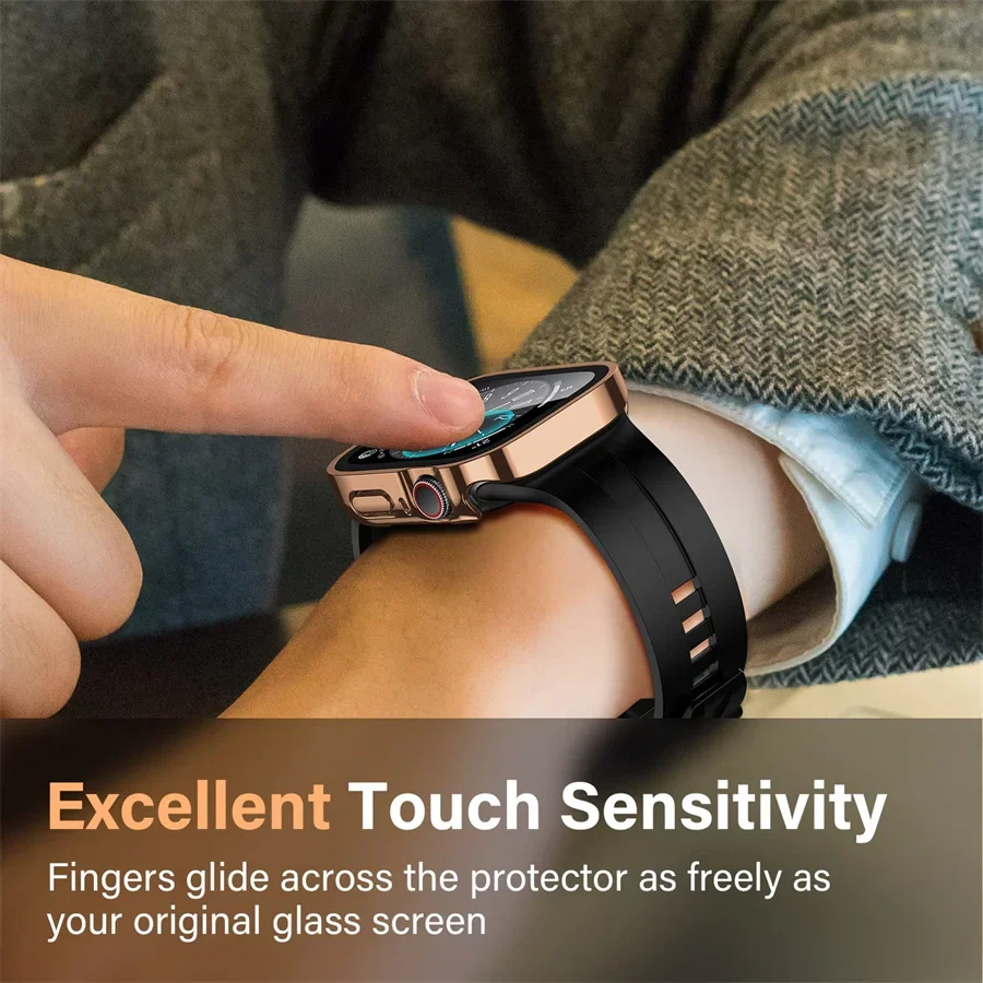 Glas + cover Voor Apple Horlog - Smartwatch Watch Accessories For Women recensie en prijs