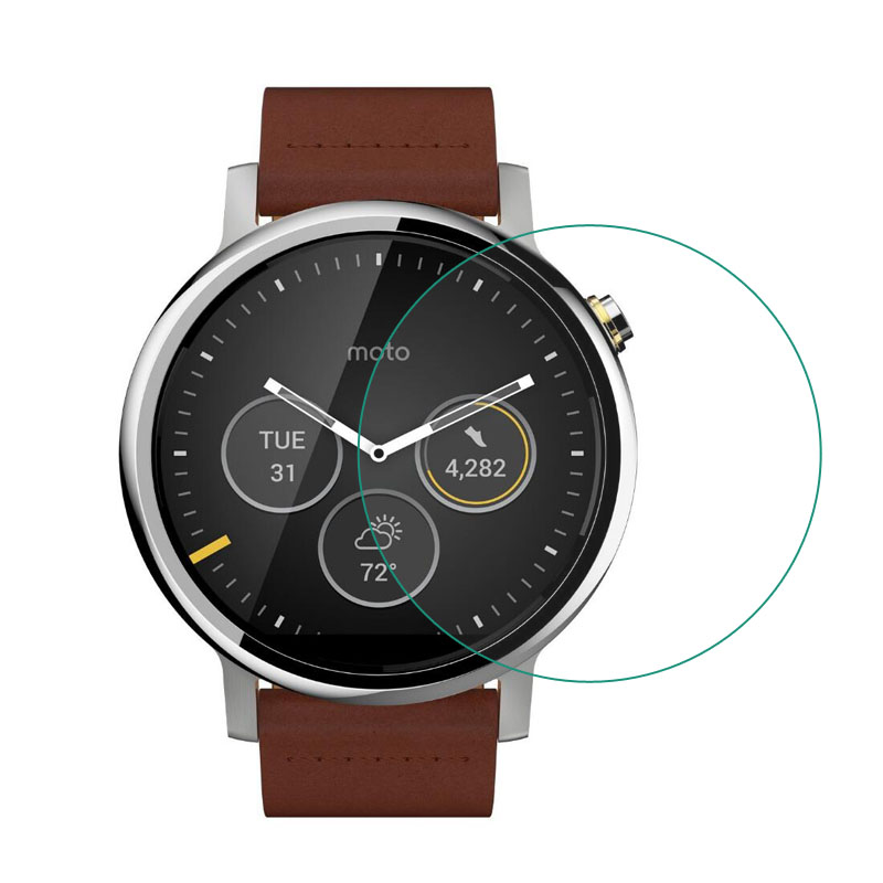 Gehard Glas Beschermende Film  - Motorola Smartwatch Accessories recensie en prijs
