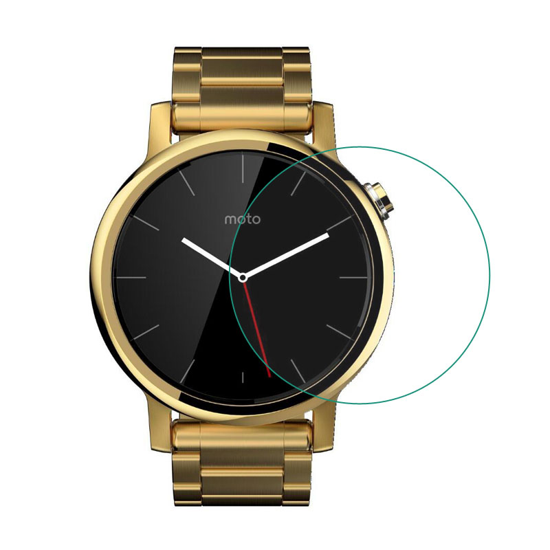 Gehard Glas Beschermende Film  - Motorola Smartwatch Accessories recensie en prijs