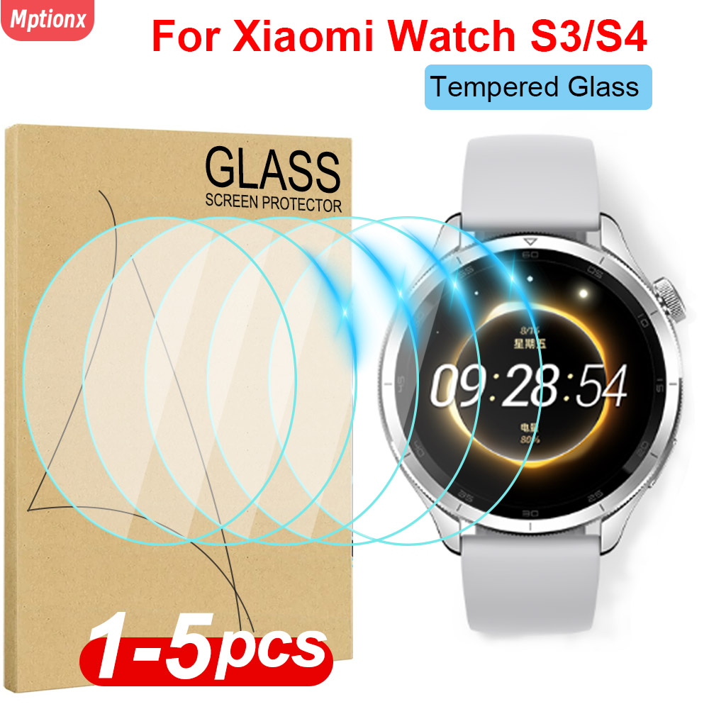 Gehard glas voor Xiaomi Mi Wat - Xiaomi Smartwatch S3 Accessories recensie en prijs