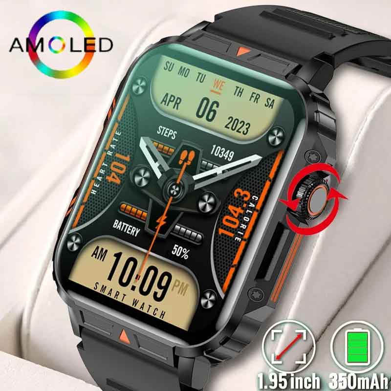 1.91 Outdoor Militaire Smart W - Smartwatch Faces recensie en prijs