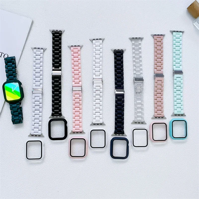 Horlogeband + Case + glas Voor - Smartwatch Watch Accessories For Women recensie en prijs