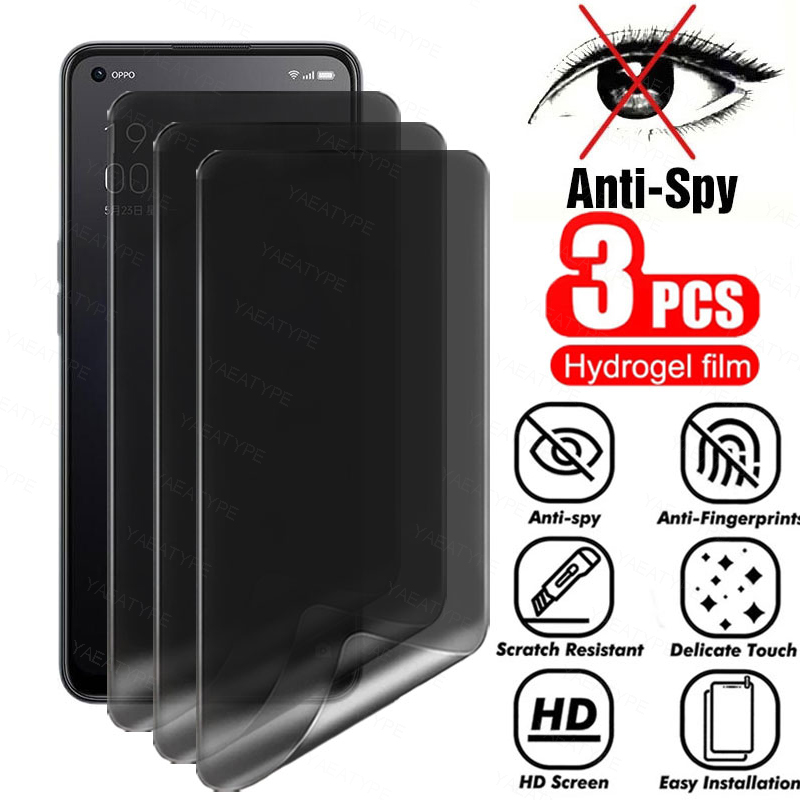 3 Stuks Privacy Hydrogel Film  - Realme C67 recensie en prijs