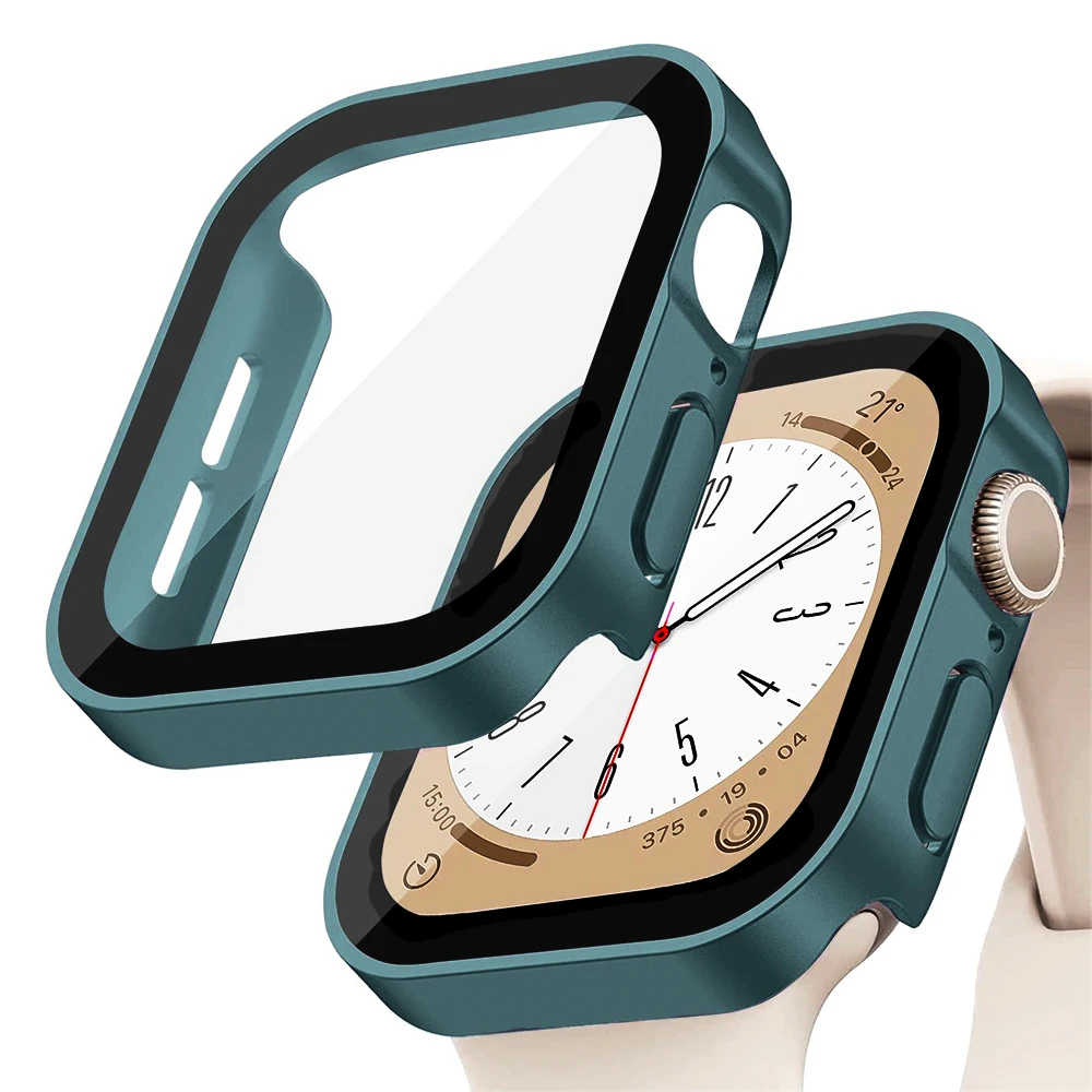 Glas + cover Voor Apple Horlog - Smartwatch Watch Accessories For Women recensie en prijs