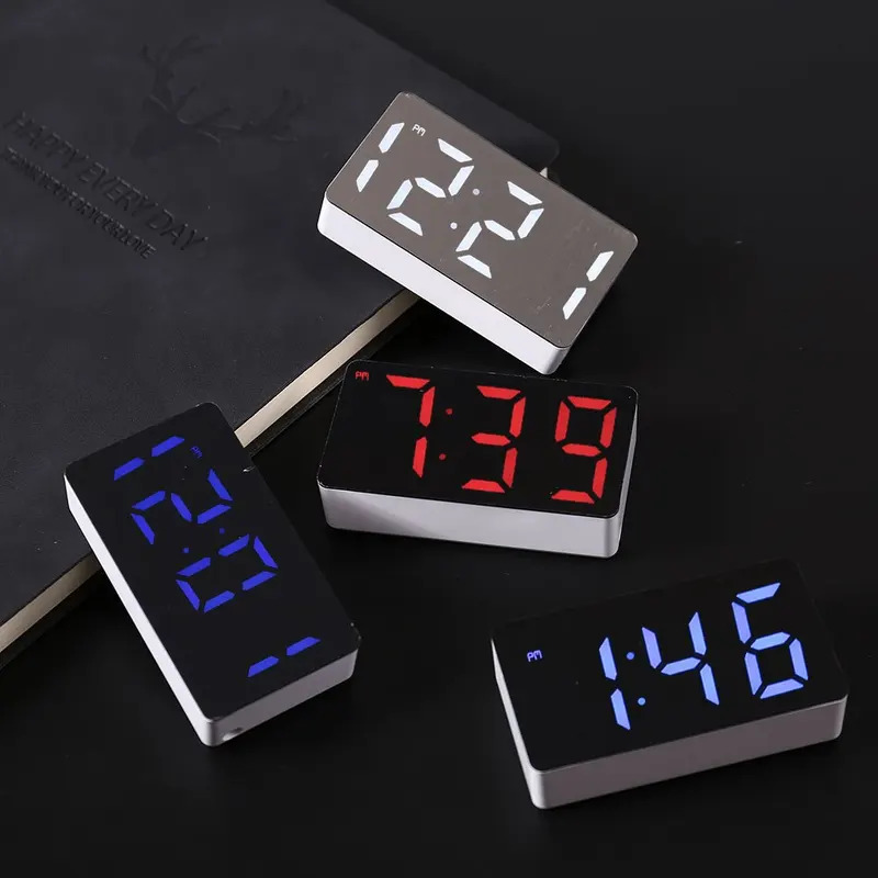 LED Elektronische Spiegelwekke - Smartwatch Faces recensie en prijs