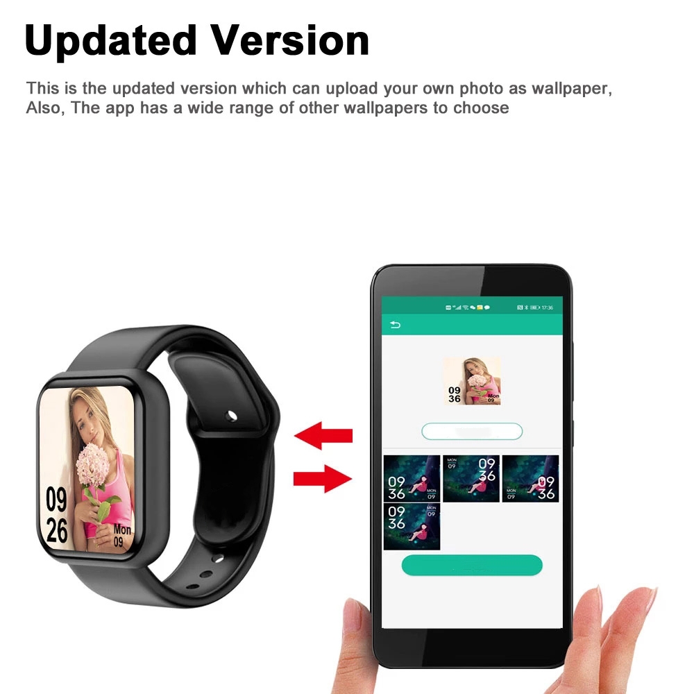 Smart Watch voor heren Dames S - Silicone Band Replacement recensie en prijs