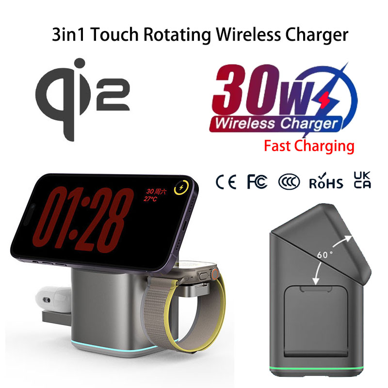 Praiser 25W Qi2 Opvouwbare Tou - Smartwatch Touch recensie en prijs
