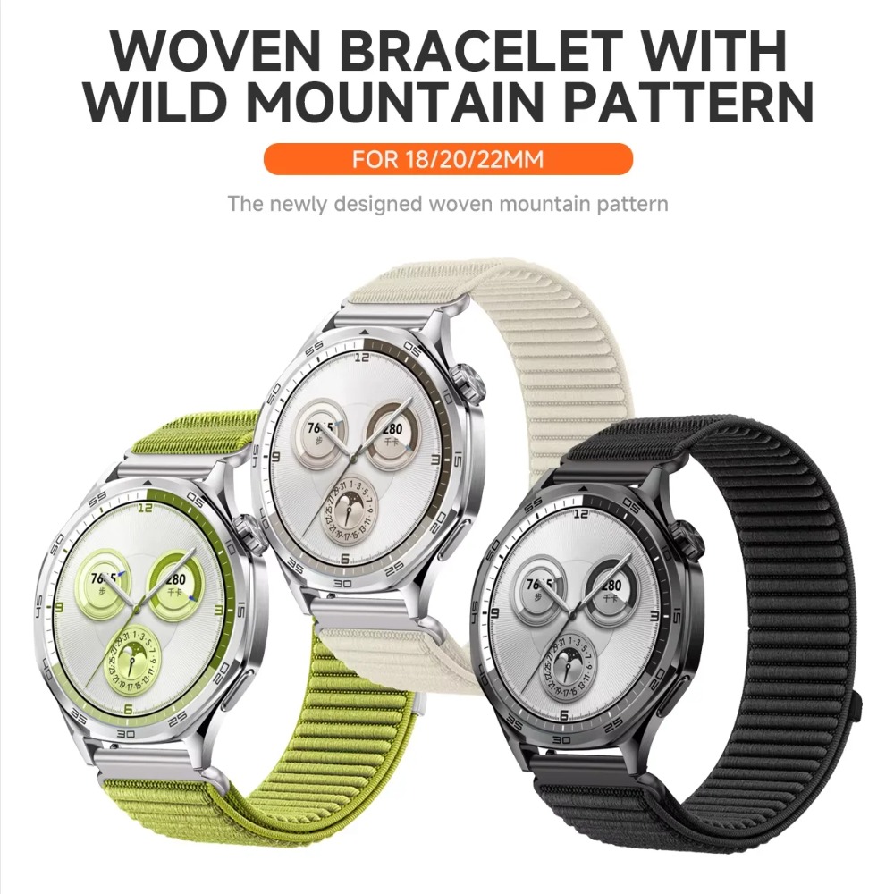 18/20/22mm Nylon Band voor OPP - Smartwatch X2 recensie en prijs