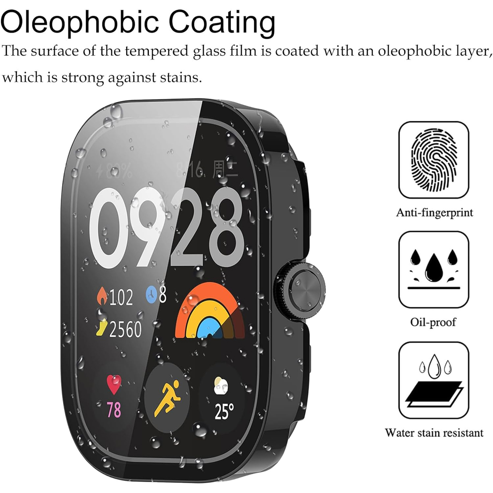 Gehard glas + hoesje voor Xiao - Smartwatch Watch Accessories For Women recensie en prijs
