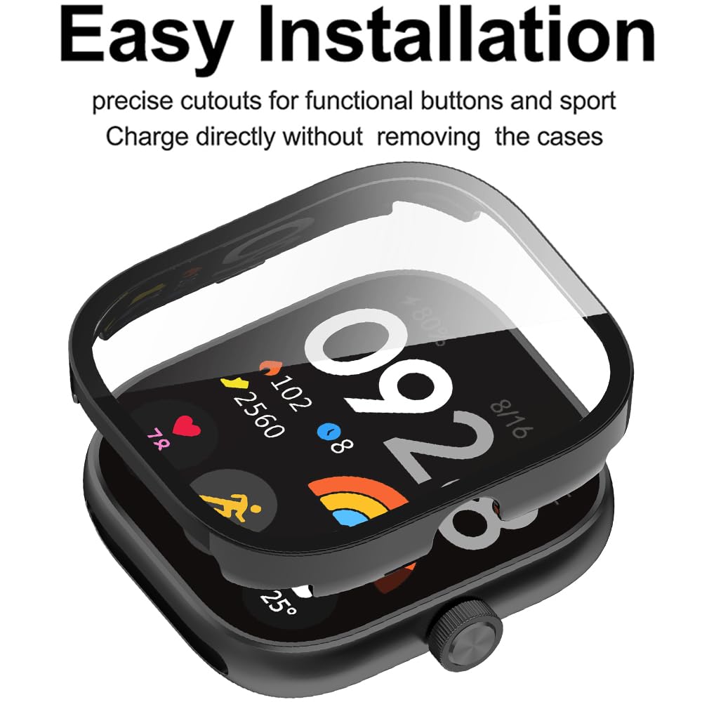 Gehard glas + hoesje voor Xiao - Smartwatch Watch Accessories For Women recensie en prijs