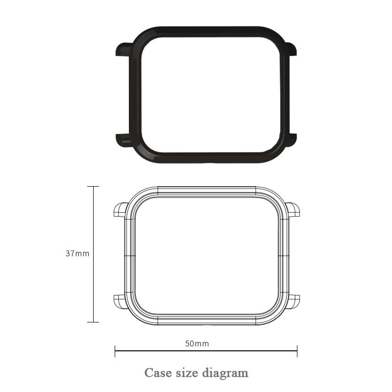Case Cover voor Amazfit Bip Ba - Silicone Band Replacement recensie en prijs
