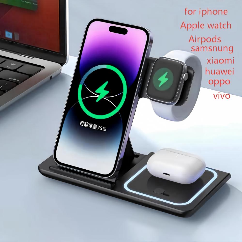 Draadloze opladerhouder 3-in-1 - Smartwatch Ac recensie en prijs