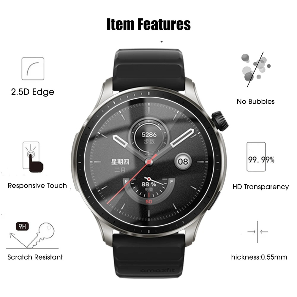 Gehard Glas Voor Slimme Horlog - Motorola Smartwatch Accessories recensie en prijs