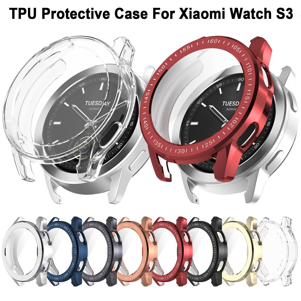 Nieuwe volledige dekking TPU-h - Xiaomi Smartwatch S3 Accessories recensie en prijs