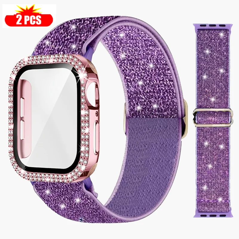 Band + hoesje voor Apple Watch - Smartwatch Watch Accessories For Women recensie en prijs