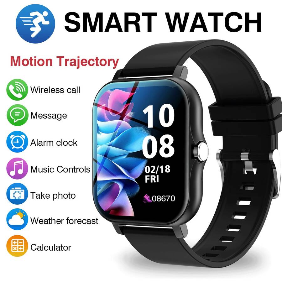 Smartwatch met draadloos belle - Smartwatch Touch recensie en prijs