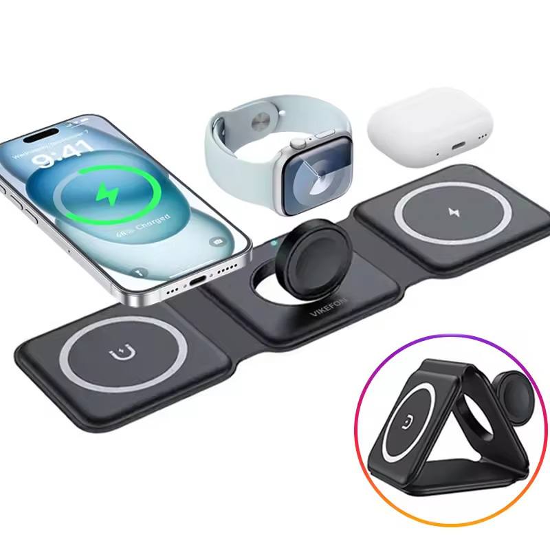3-in-1 magnetische opvouwbare  - Smartwatch Ac recensie en prijs