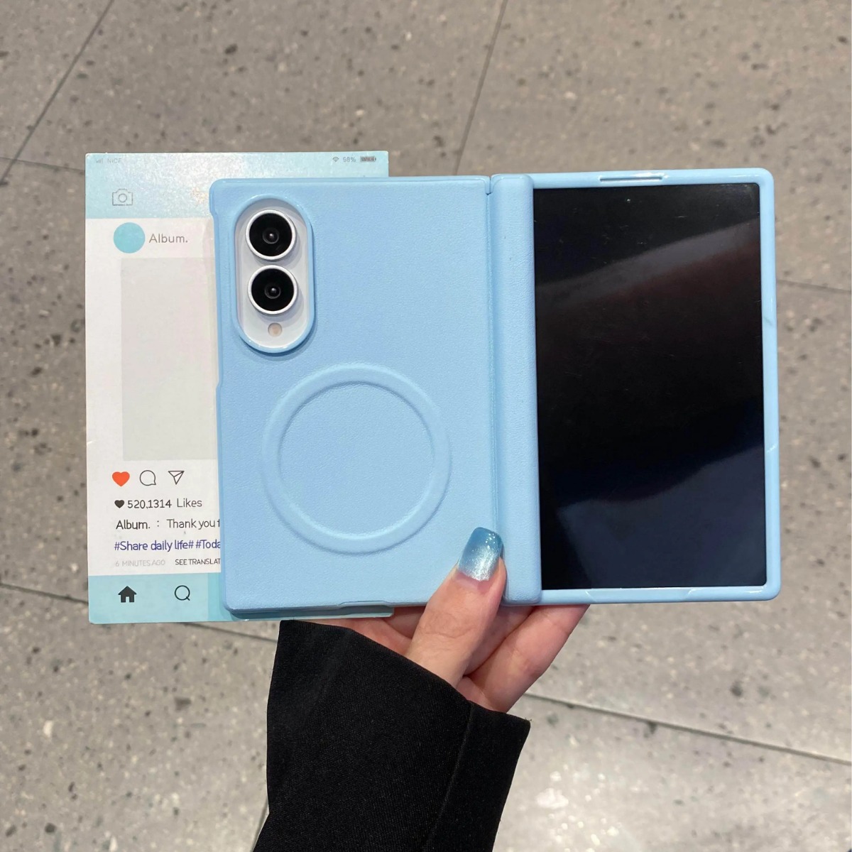 Candykleurige matte lederen ho - Screen Protector Film recensie en prijs