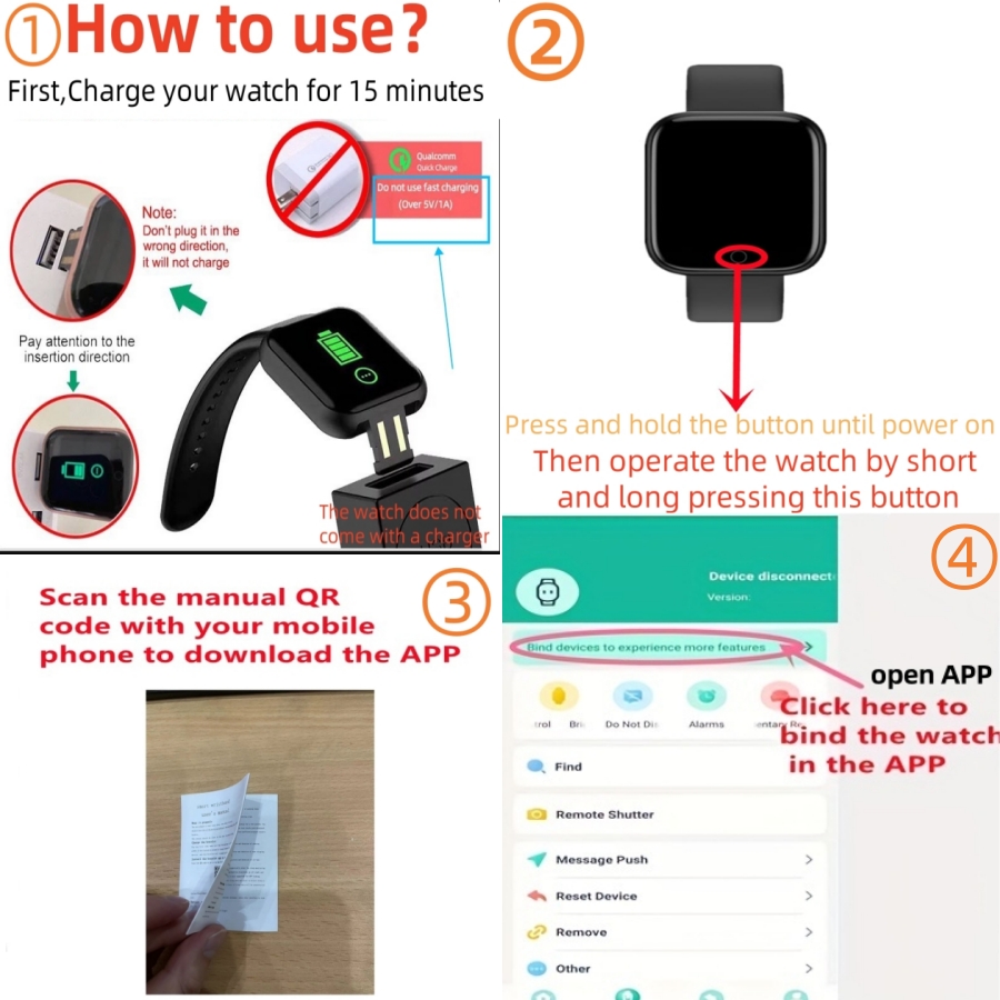 2024 Nieuw Voor Multifunctione - Smartwatch Touch recensie en prijs
