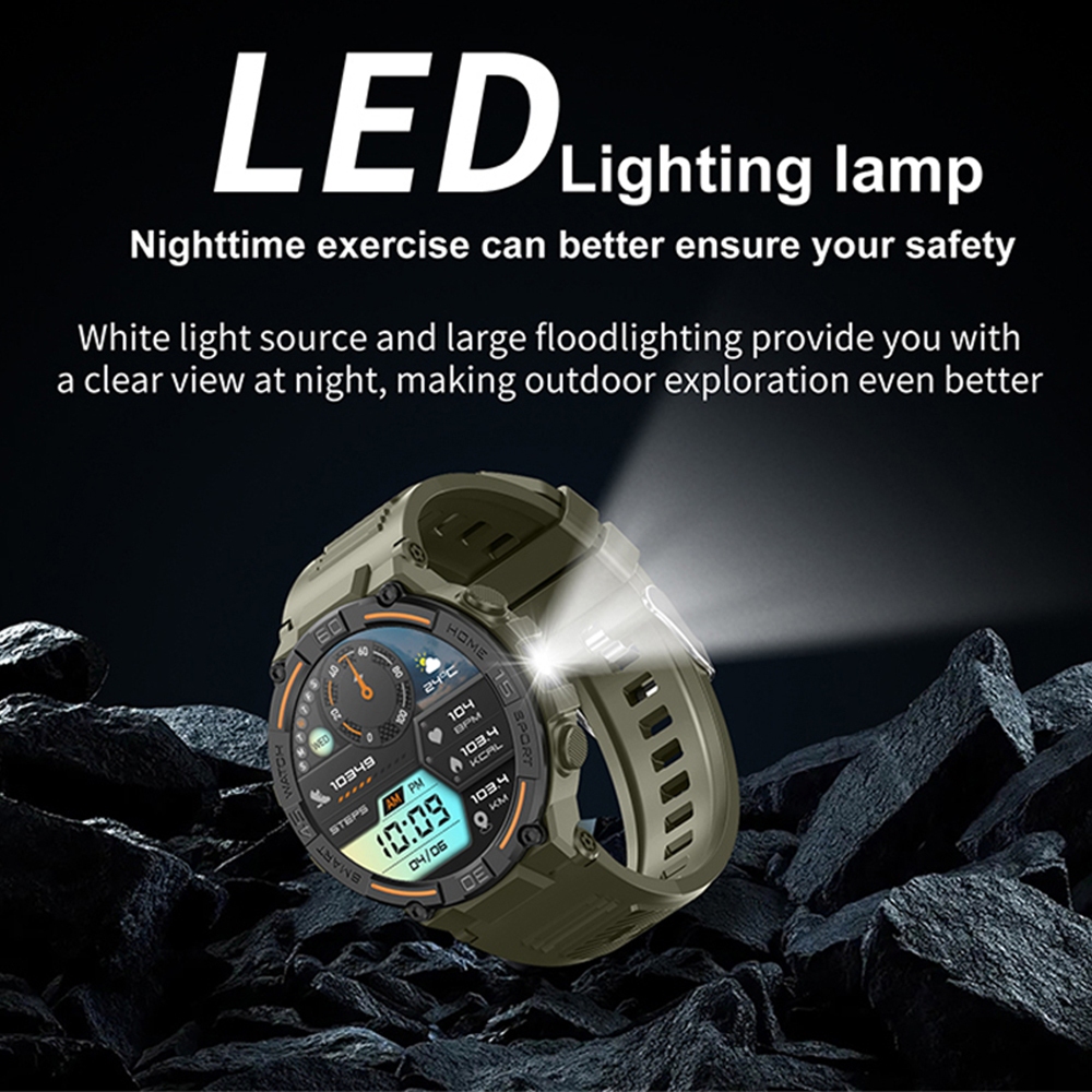 Outdoor Militaire Robuuste Sma - Smartwatch Faces recensie en prijs