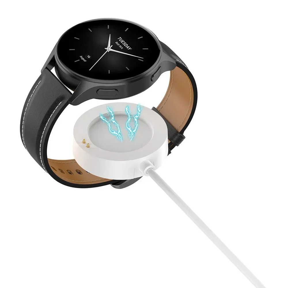Witte smartwatch-oplaadkabel - - Xiaomi Smartwatch S3 Accessories recensie en prijs