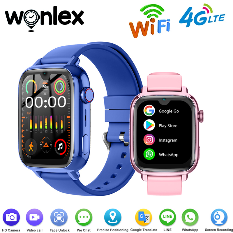 Kinder smartwatch KT34 met geï - Smartwatch Touch recensie en prijs