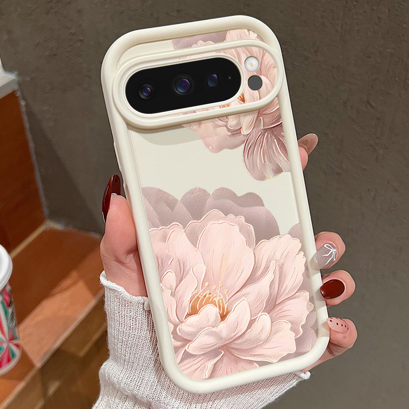 Roze bloemenpatroon zachte TPU - Google Pixel 9 Pro recensie en prijs
