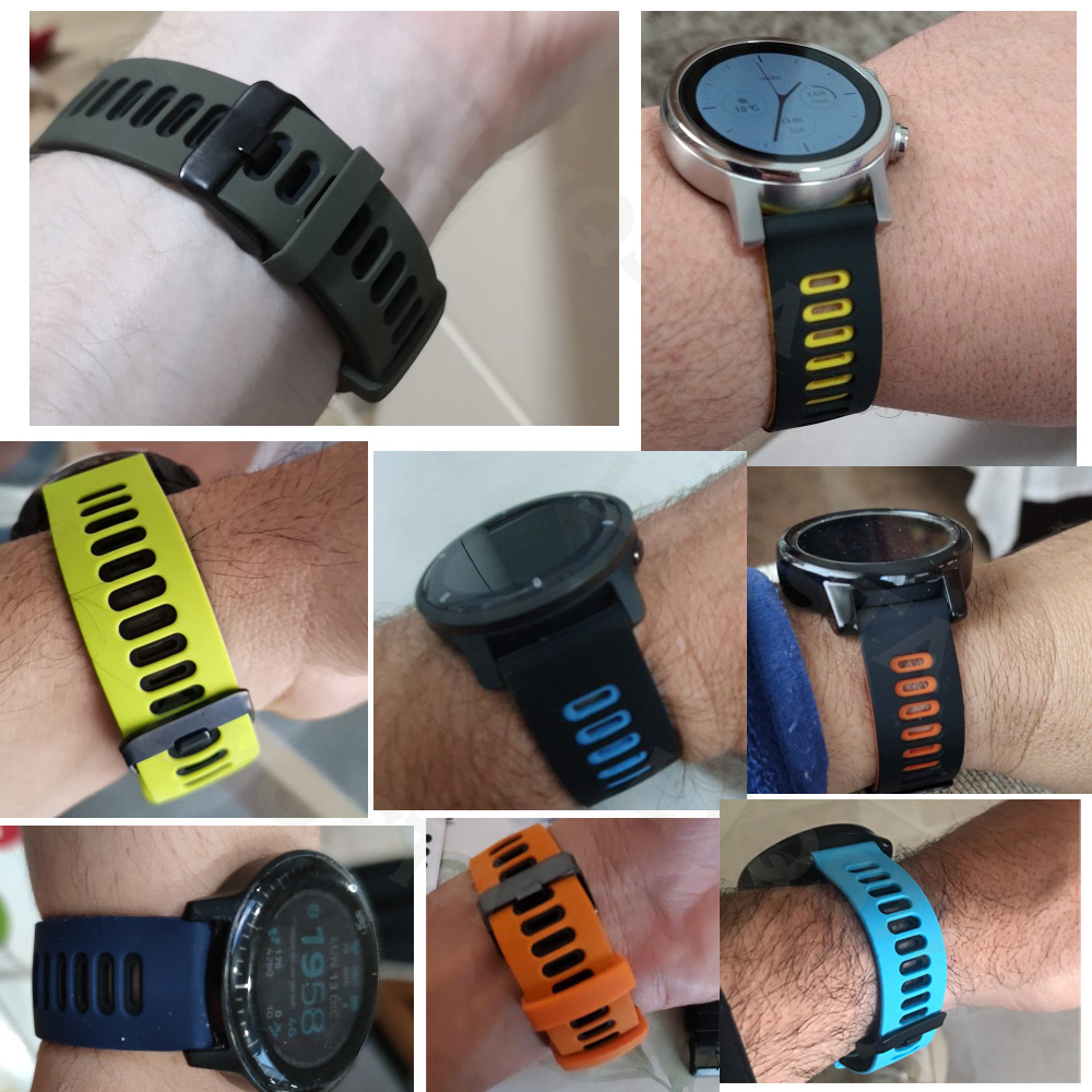 22Mm Zachte Siliconen Horlogeb - Xiaomi Smartwatch S3 Accessories recensie en prijs