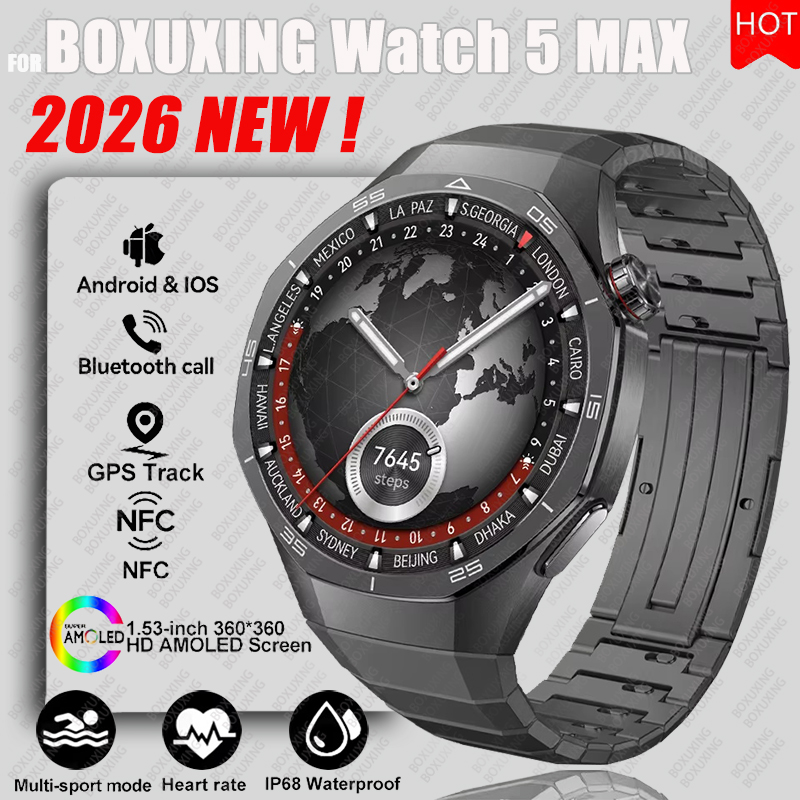 2026 Nieuwe BOXUXING Horloge 5 - Smartwatch Faces recensie en prijs