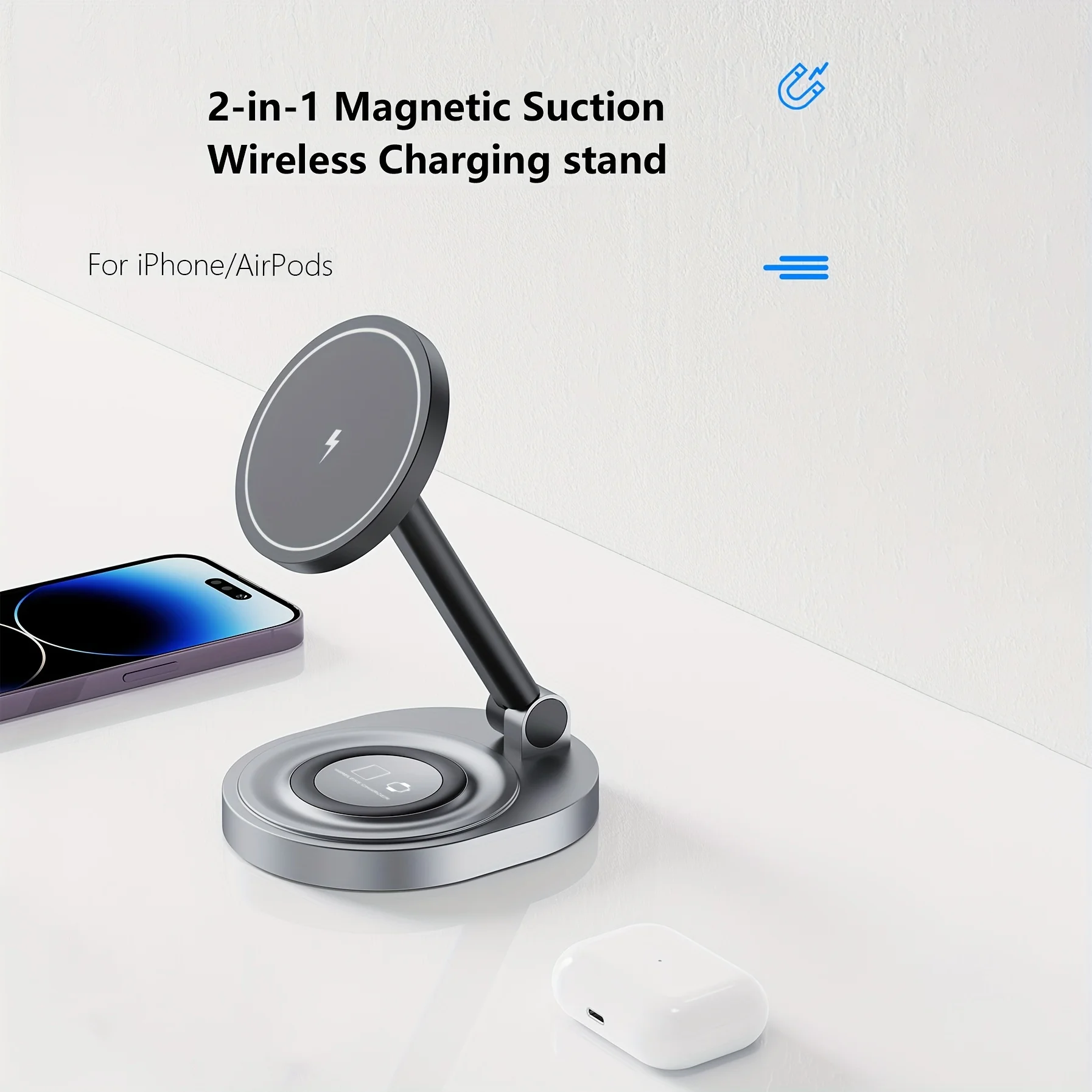 2 in 1 magnetische draadloze o - Smartwatch Ac recensie en prijs