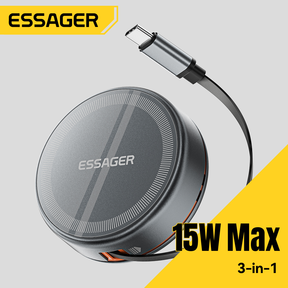 Essager 15W 3 in 1 magnetische - Smartwatch Ac recensie en prijs