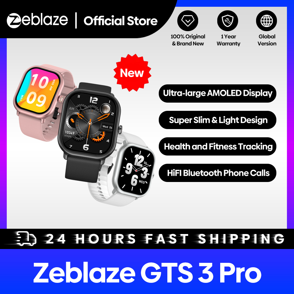 Nieuwe Zeblaze Gts 3 Pro Voice - Smartwatch Face recensie en prijs