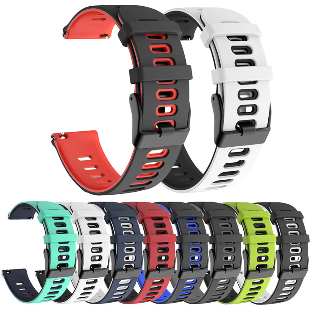 22 mm tweekleurige sportband v - Xiaomi Smartwatch S3 Accessories recensie en prijs