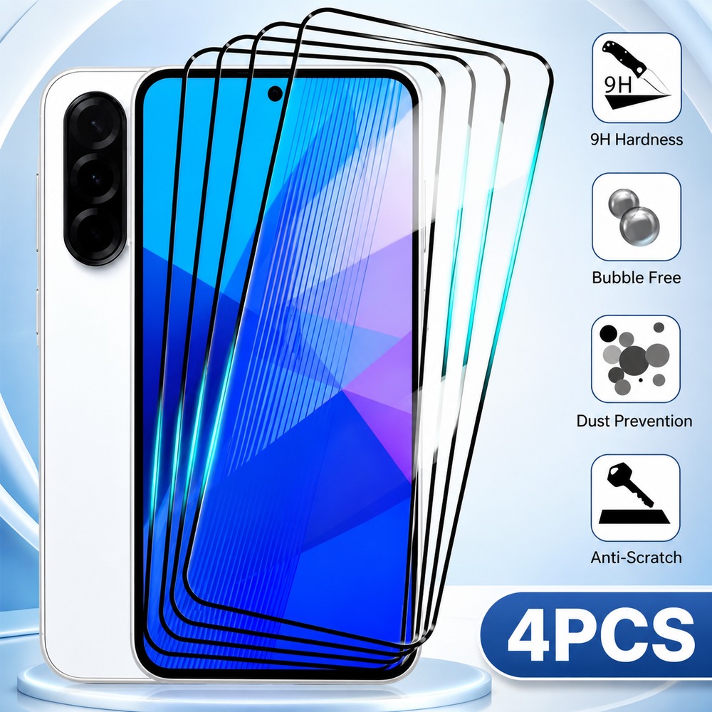 4 stuks gehard glas voor Realm - Realme C67 recensie en prijs