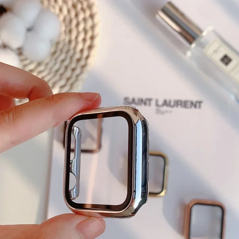 Glazen + Hoes Voor Apple Watch - Smartwatch Watch Accessories For Women recensie en prijs
